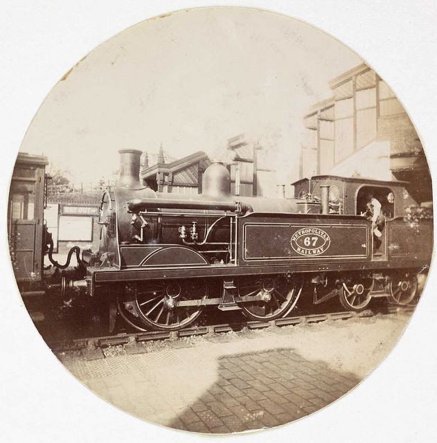 Metropolitan railway steam locomotive