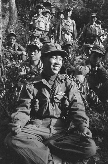 South Korean troops, 1952.