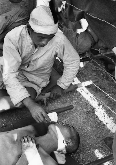 Wounded South Koreans, 1952.