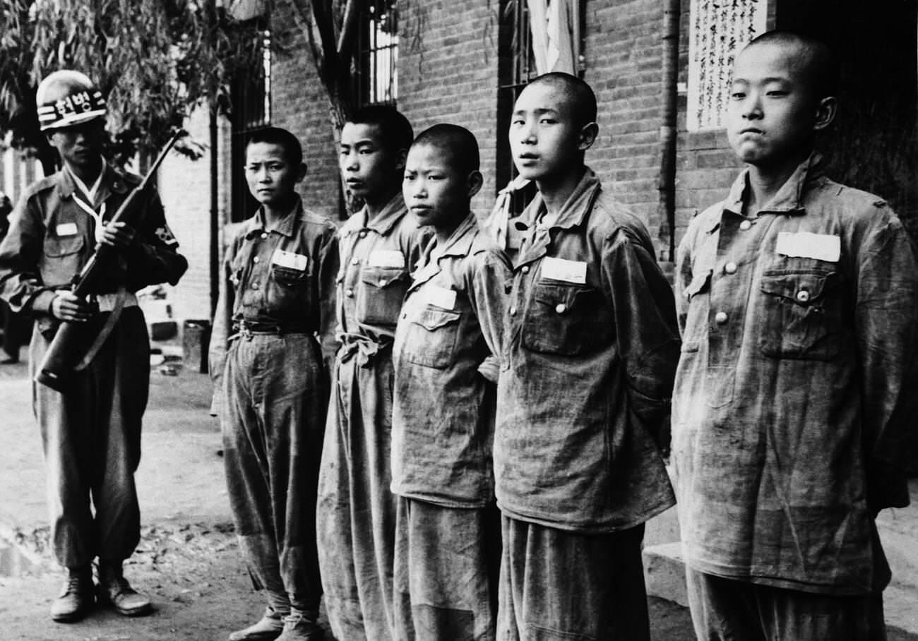 War - Korean War - The Young Captives, 1950s.