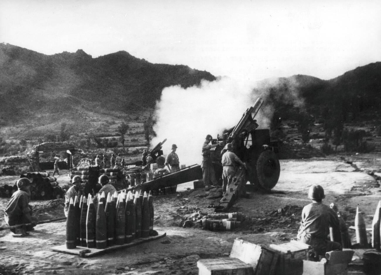 Korean War, 1950s.