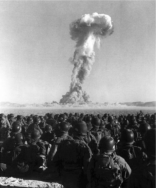 Atom bomb test, 1951.