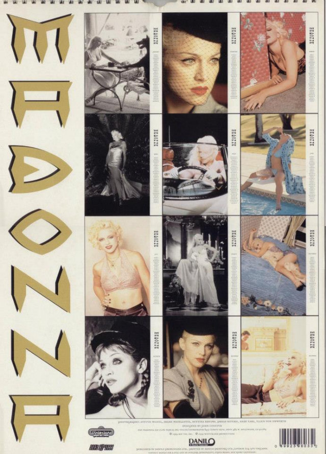 A Look Back at Madonna's Official Calendars from the 1990s