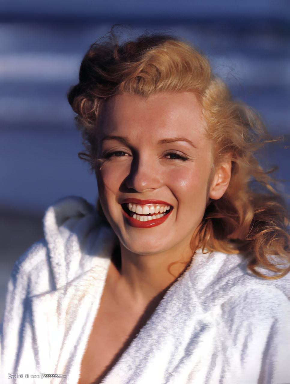 A Day at the Beach with 23-Year-Old Marilyn Monroe: Tobay Beach, in the Summer of 1949