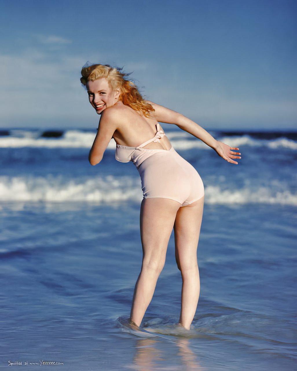 A Day at the Beach with 23-Year-Old Marilyn Monroe: Tobay Beach, in the Summer of 1949