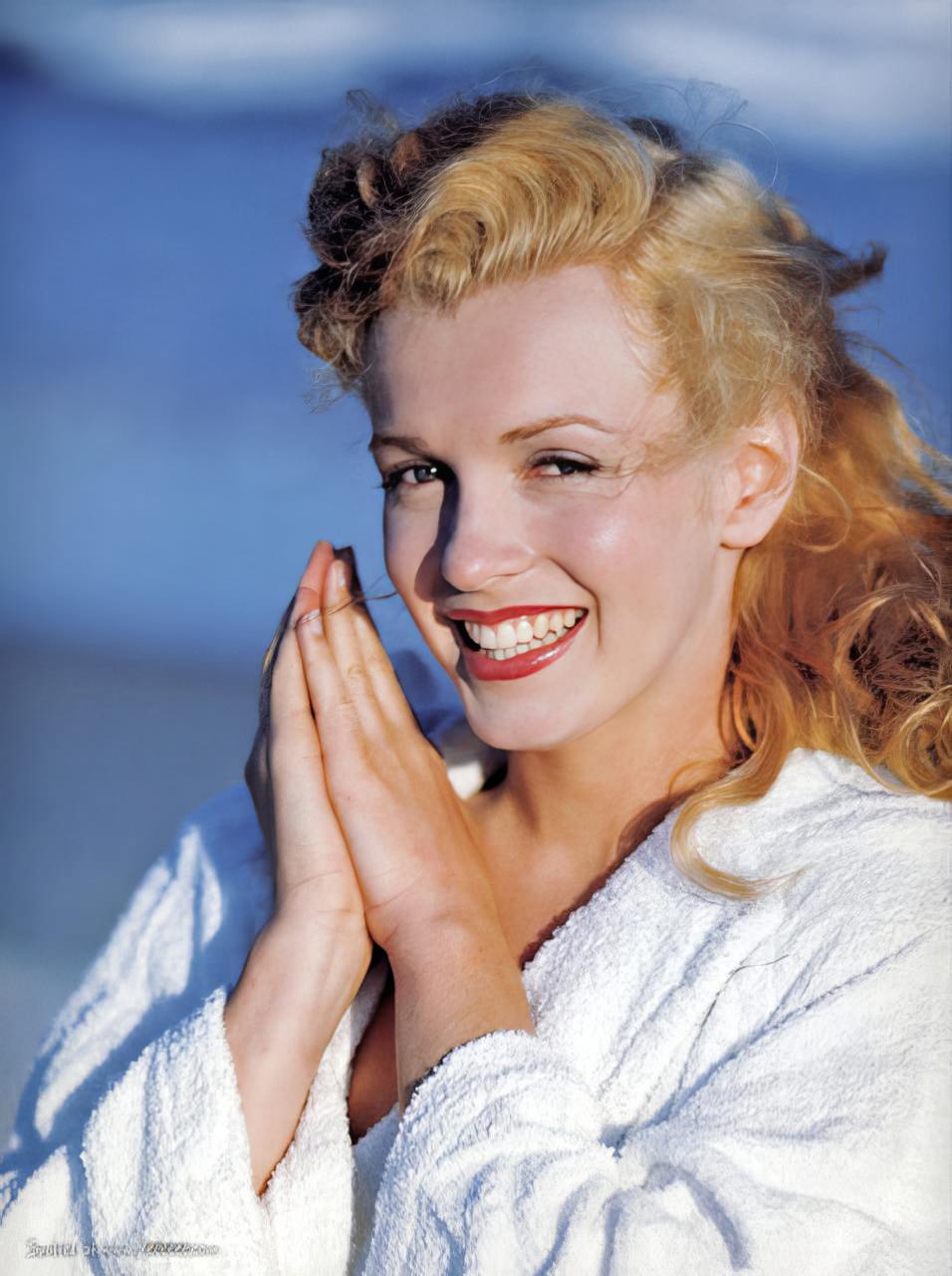 A Day at the Beach with 23-Year-Old Marilyn Monroe: Tobay Beach, in the Summer of 1949