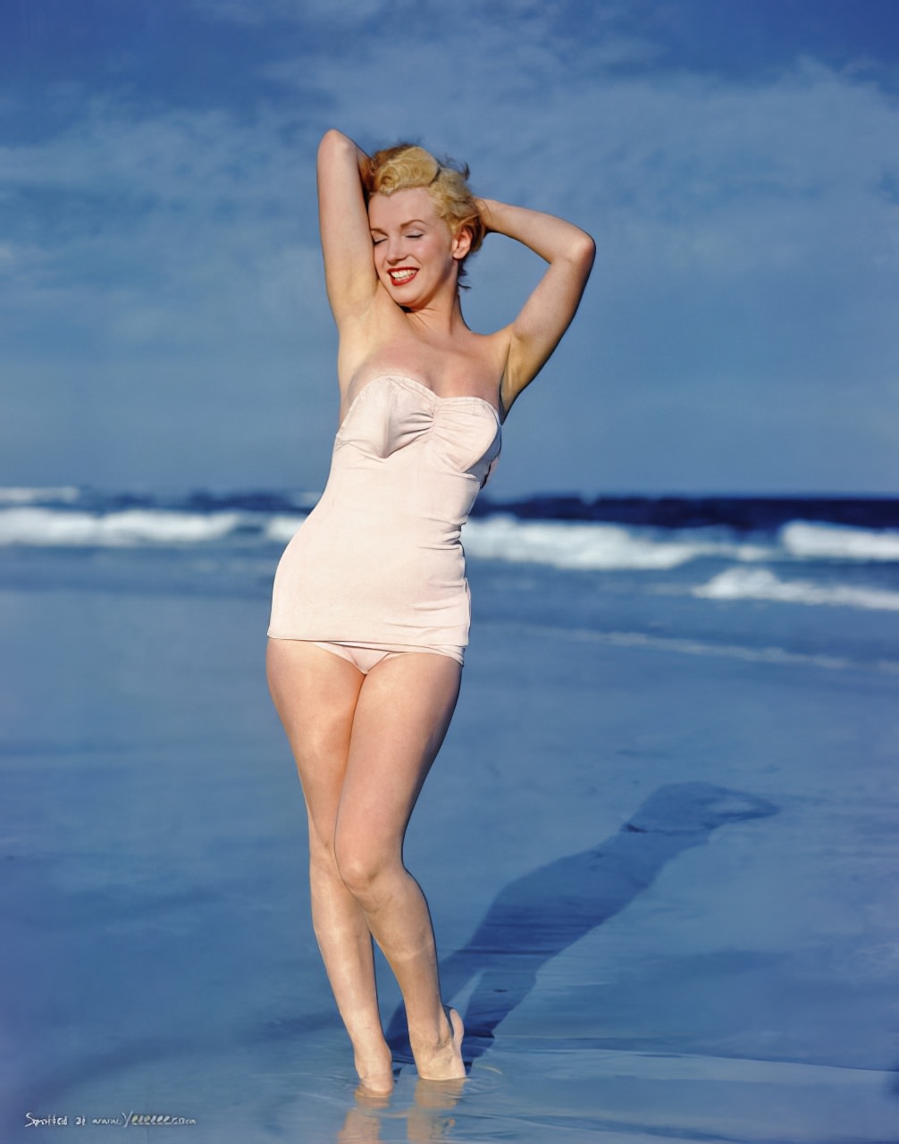 A Day at the Beach with 23-Year-Old Marilyn Monroe: Tobay Beach, in the Summer of 1949