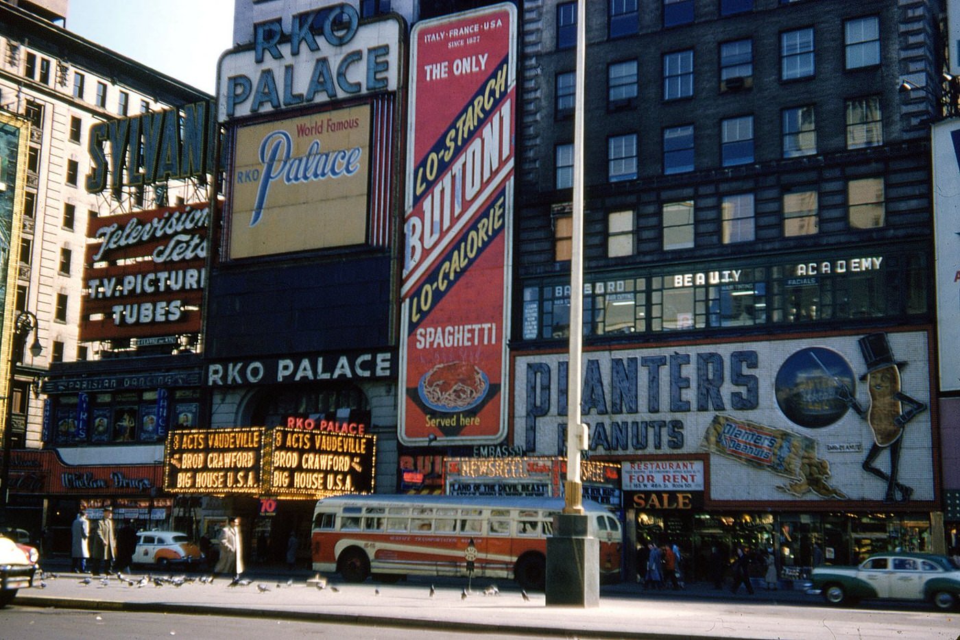 7th Ave and Broadway, 1955