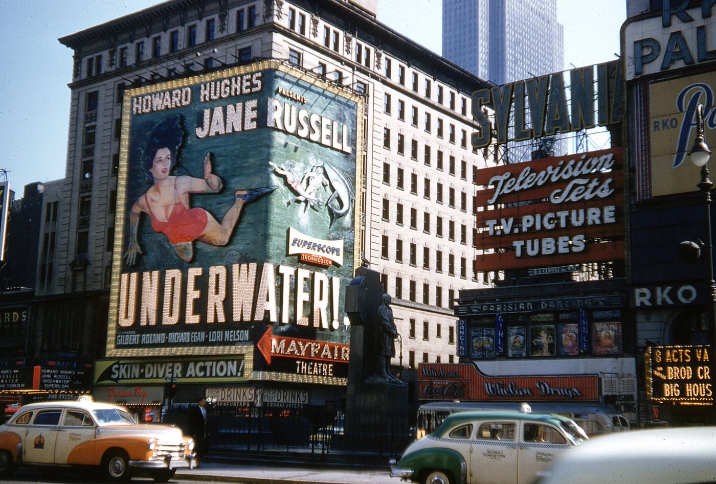 ane Russell in Underwater presented by Howard Hughes M, 1955