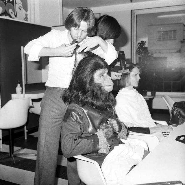 Planet of the Apes (1968): Behind-the-scenes Photos Show Costumes and Makeup Transformed Actors into Apes