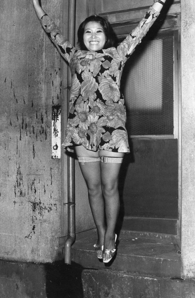 Young Japanese Girls at Kabukicho, Shinjuku’s Red Light District in Tokyo in the1960s and 1970s