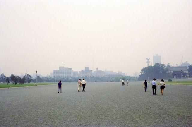 The area outside the Imperial Palace, Tokyo, June 1972