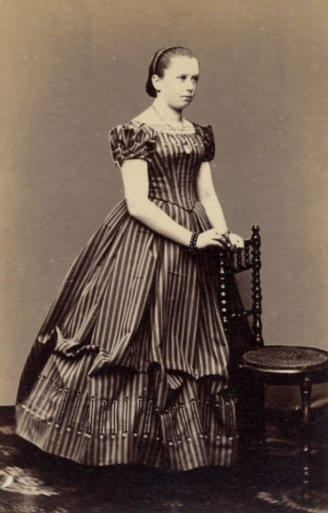 A Glimpse into Victorian Girls Fashion in the1860s