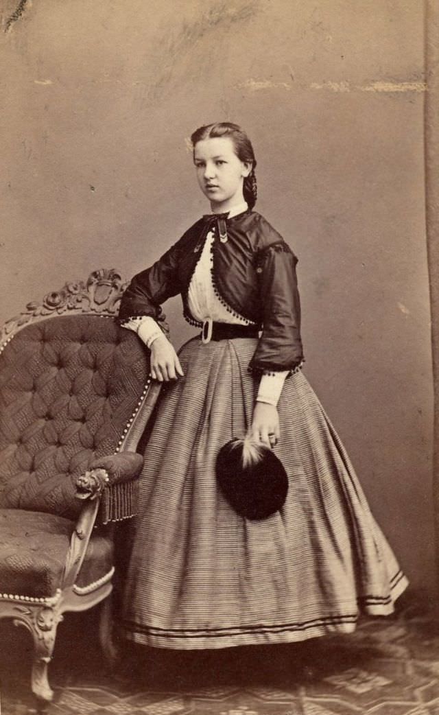 A Glimpse into Victorian Girls Fashion in the1860s