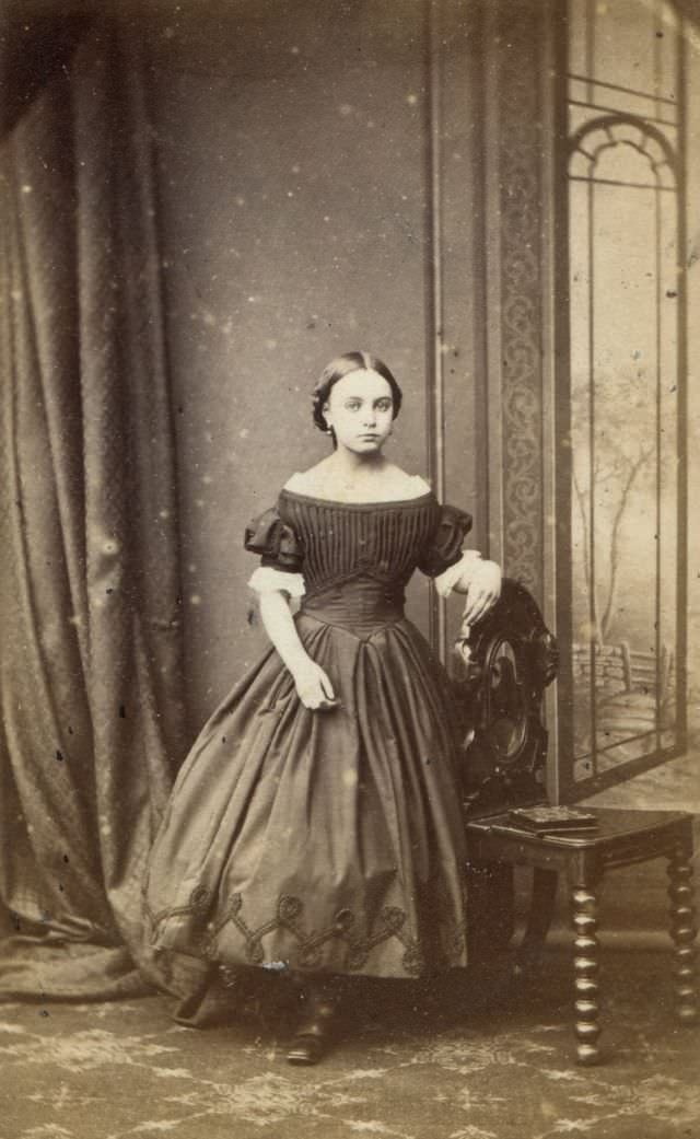 A Glimpse into Victorian Girls Fashion in the1860s