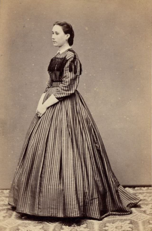 A Glimpse into Victorian Girls Fashion in the1860s