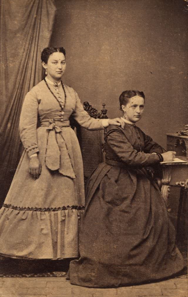 A Glimpse into Victorian Girls Fashion in the1860s