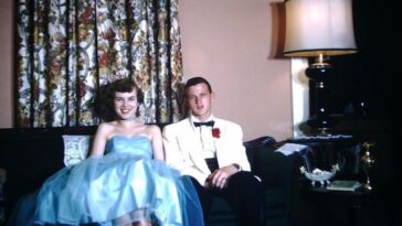 1950s Prom Couple