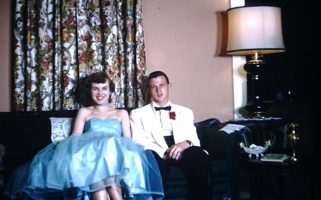 1950s Prom Couple