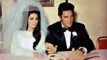 Elvis and Priscilla Presley Wedding