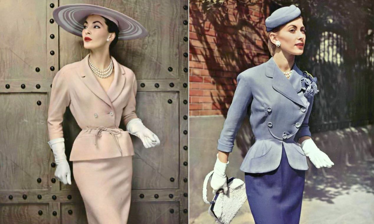 Fashion Designs by Pierre Balmain 1950s