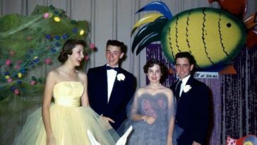 High School Prom Dresses 1950s