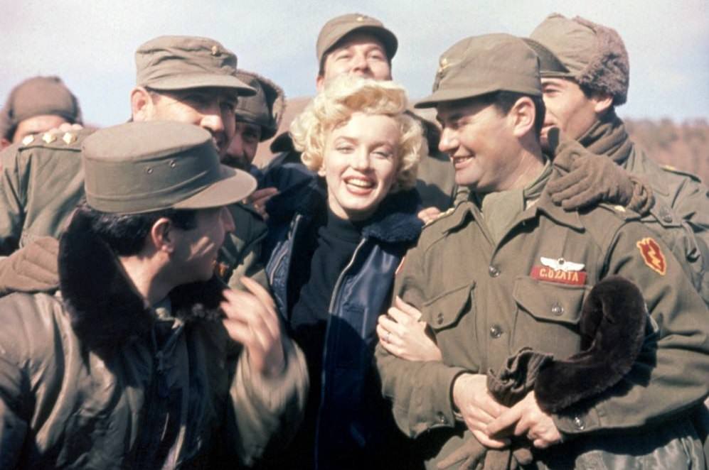 Marilyn Monroe Korea 1954