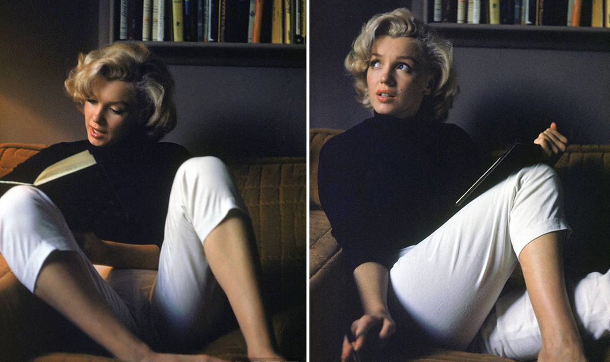 Marilyn Monroe at Home 1953