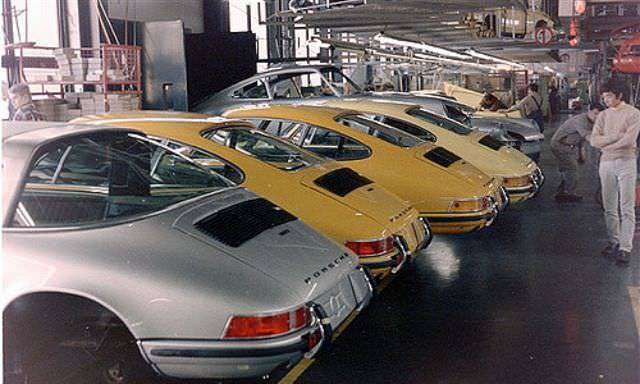 Porsche Factory 1970s