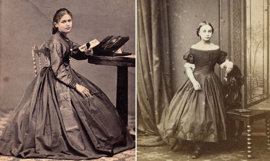 Victorian Girls Fashion 1860s