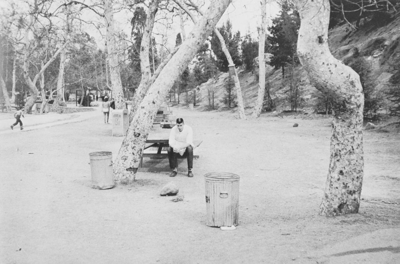 Picnic ground — Glendale, California, 1956
