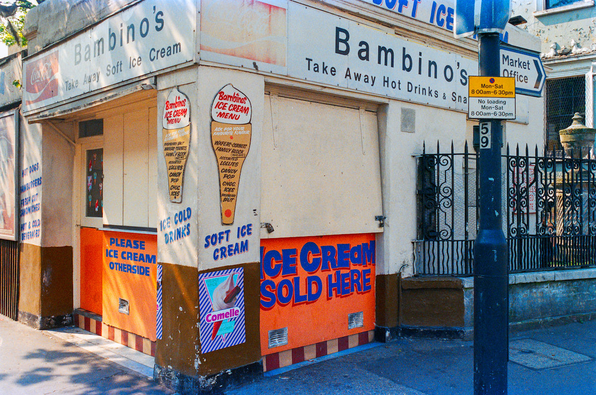 Bambinos, Café, Fulham, West Kensington, Hammersmith & Fulham, 1989