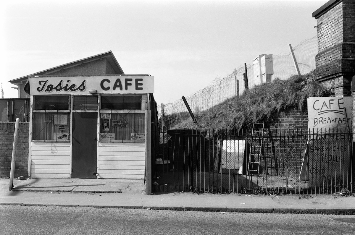 Josies CAFE, Mantle Rd, Brockley, Lewisham, 1990