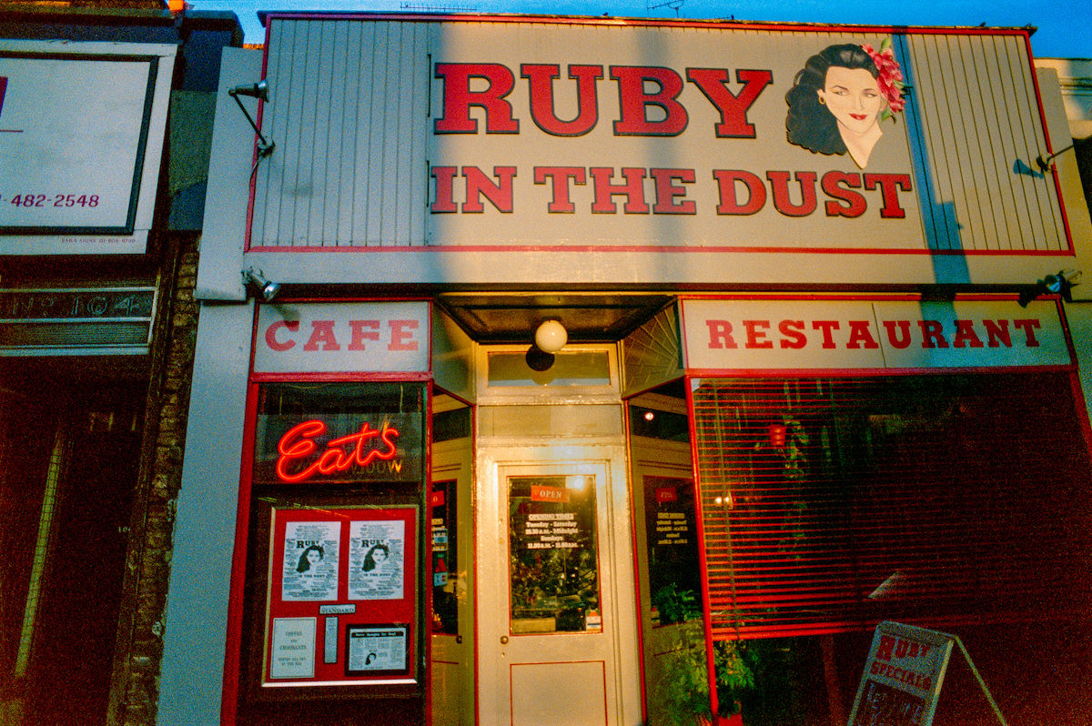 Ruby In The Dust, Cafe, Restaurant, Camden High St, Camden, 1987