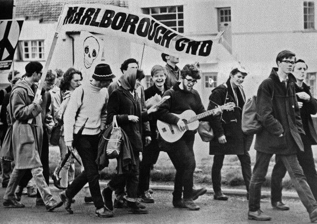 A Photographic Journey Through the Ban the Bomb Movement's Historic Walks from Aldermaston to London (1952-1963)