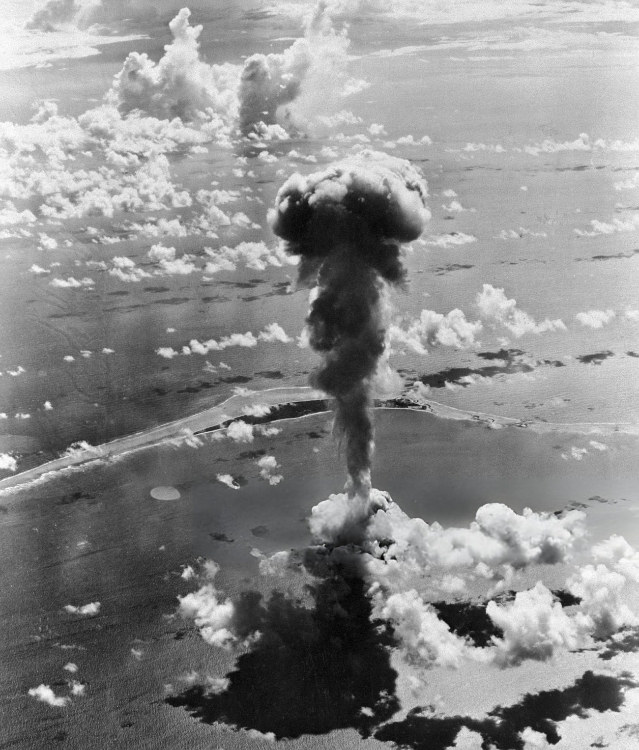 Nuclear test at Bikini Atoll, 1946.