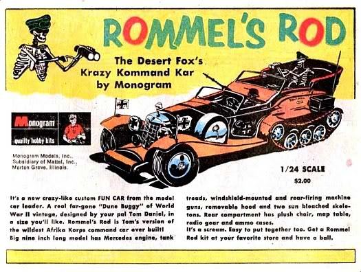 Because nothing screamed “FUN” like Rommel’s Rod.