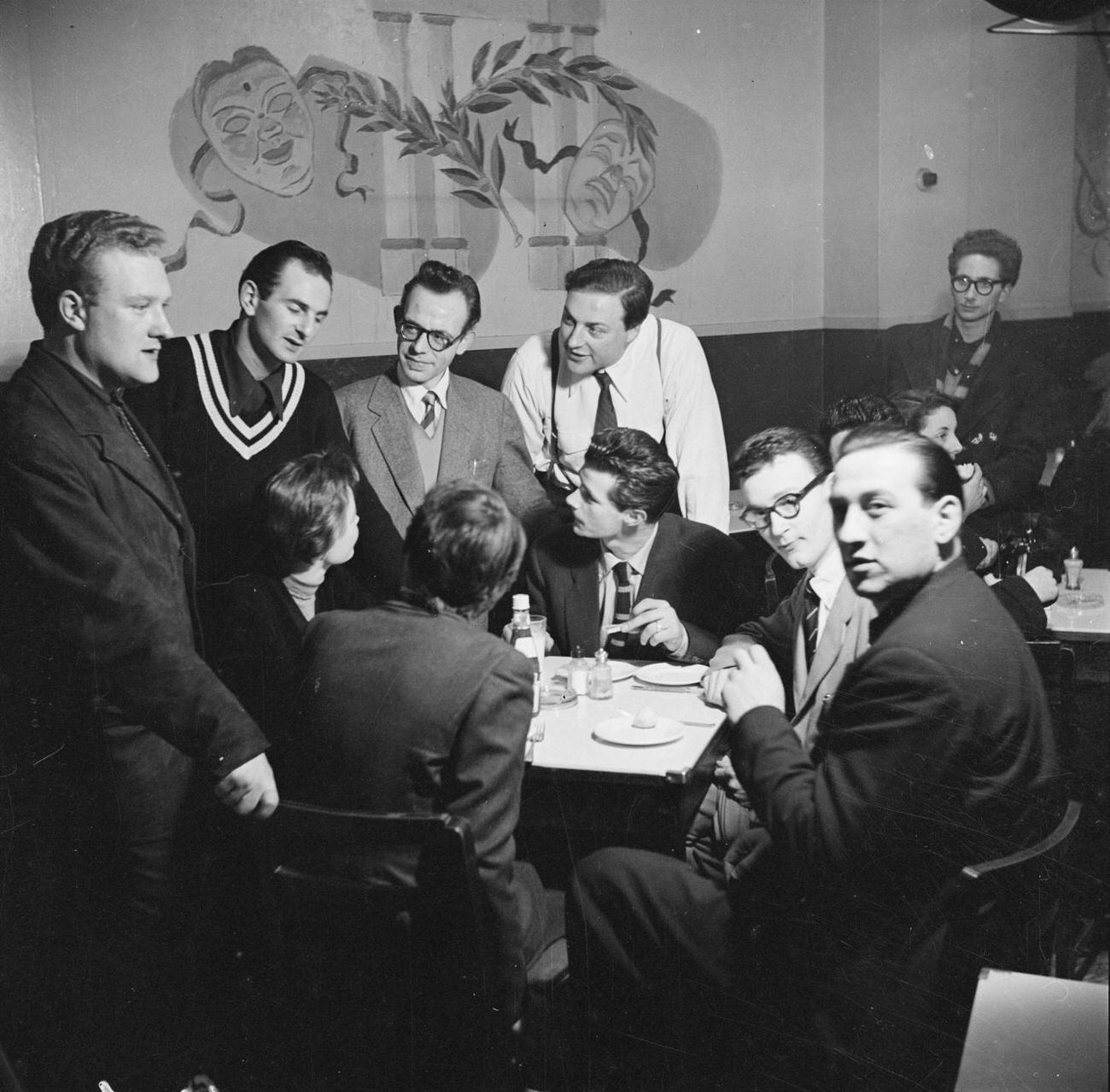 Ronnie Scott, Ken Wray, Benny Green, Derek Humble and Pete King Nigel Henderson, 1954