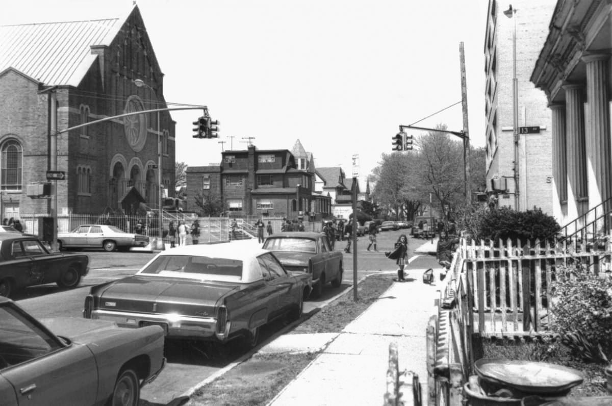 St. Frances de Chantal school in Brooklyn, 1976.