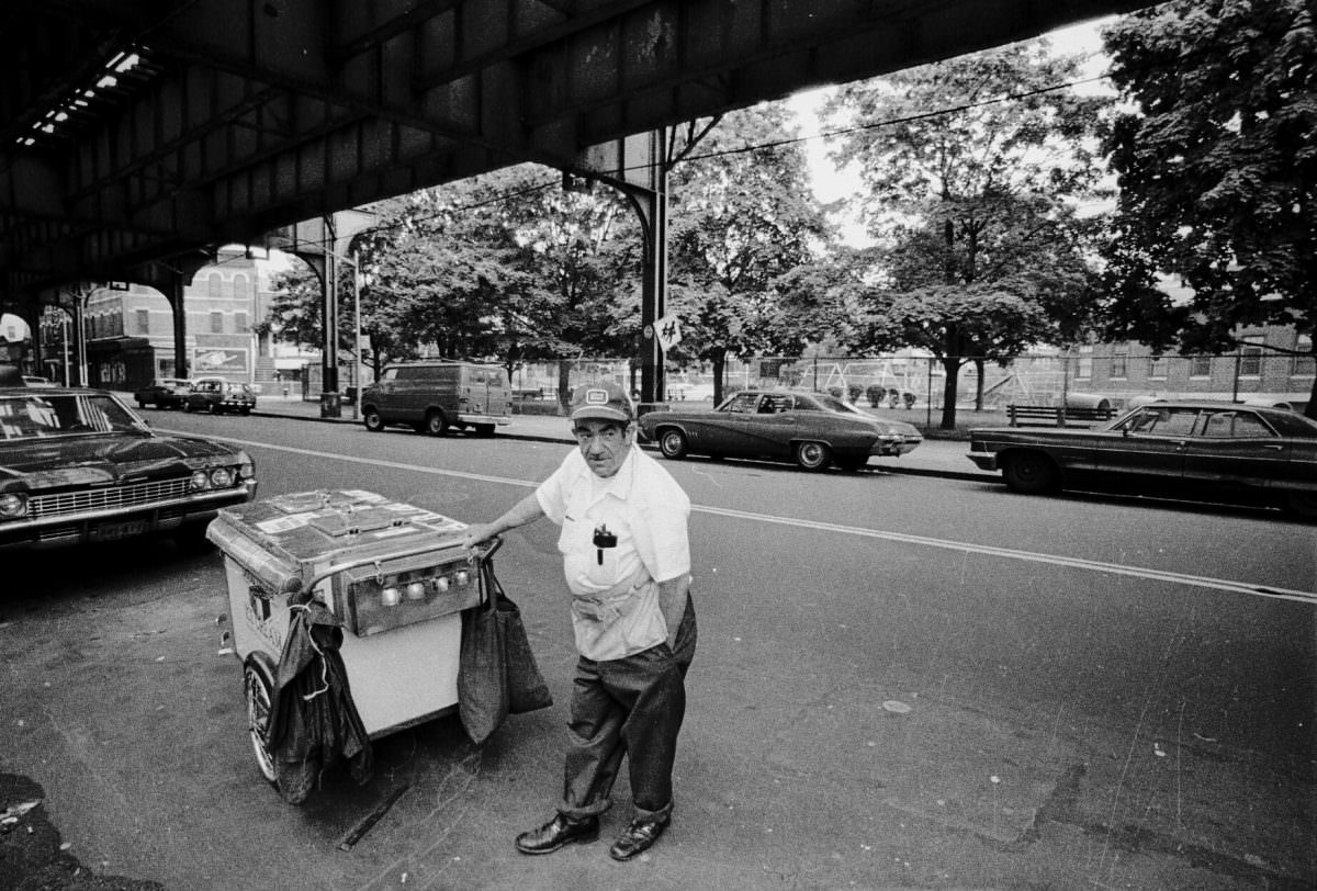 Bruno the Ice Cream Man, 1976.