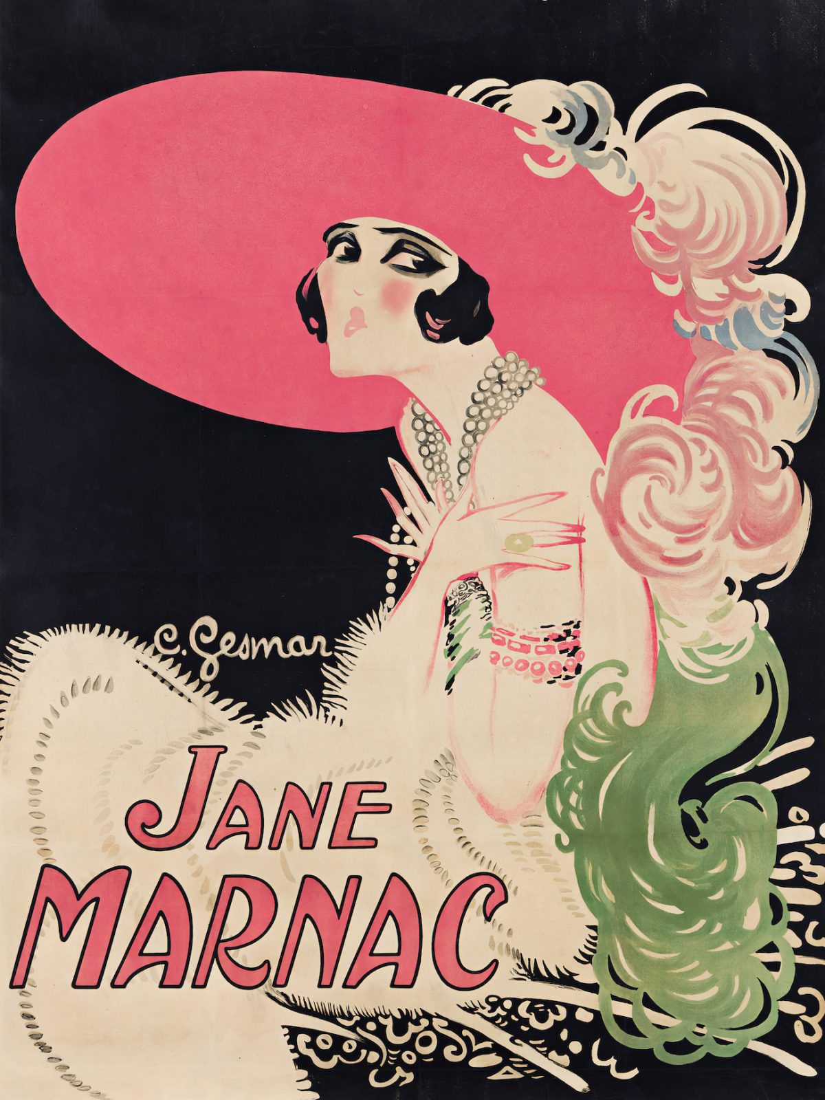 Jane Marnac by Charles Gesmar – c.1920.