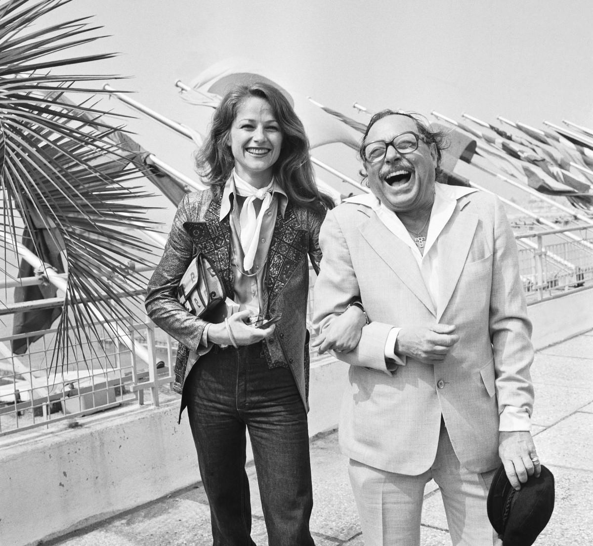 Charlotte Rampling and Tennessee Williams, 1976