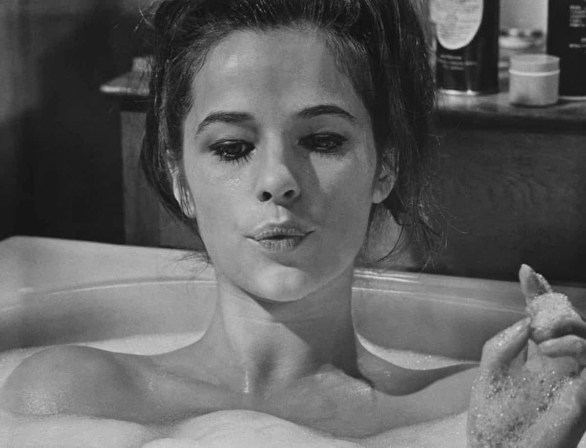 Rampling in "Georgy Girl", 1960s.