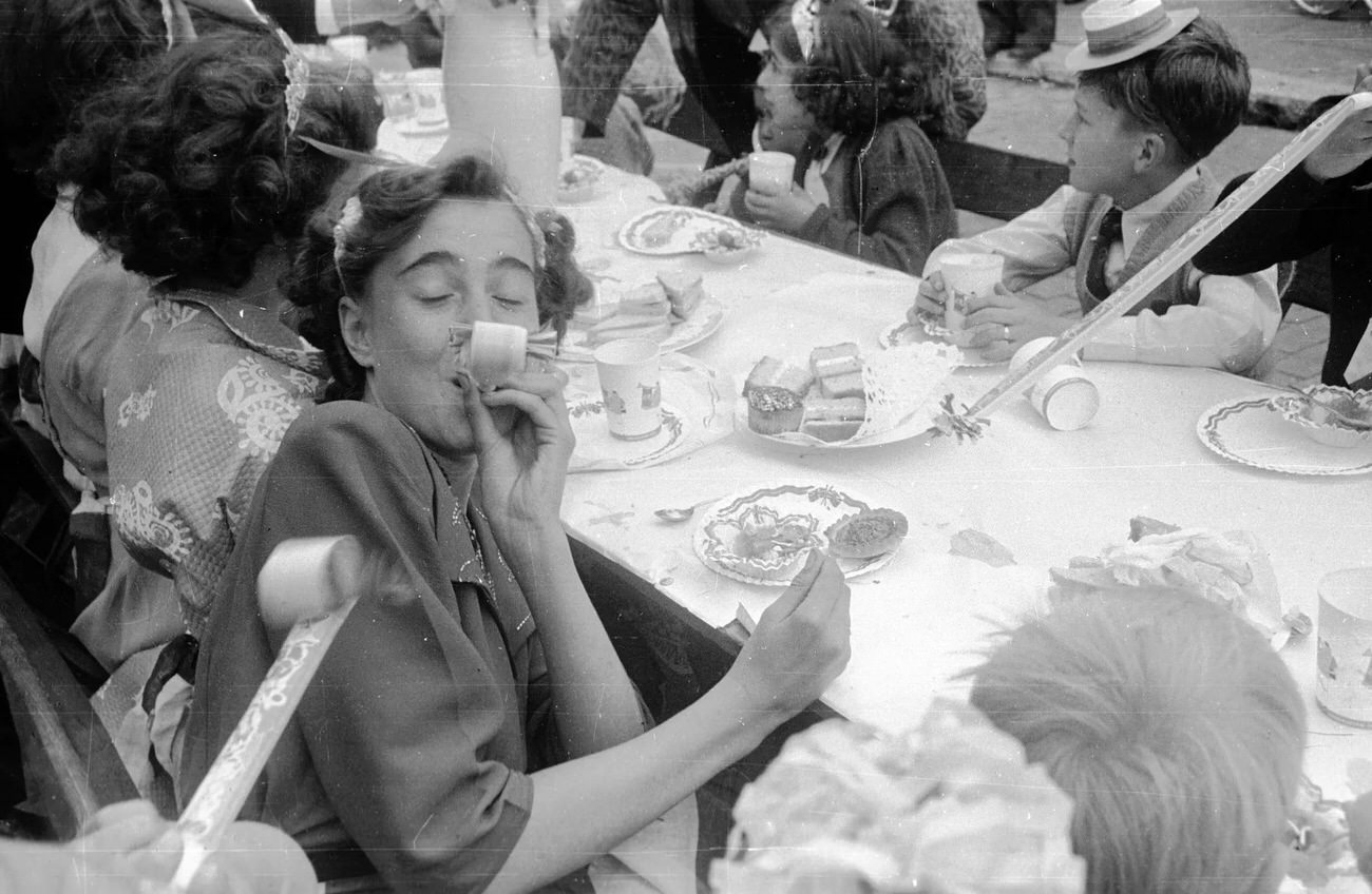 A 1953 Coronation Street Party in Bethnal Green, London East end Through the Eyes of its People