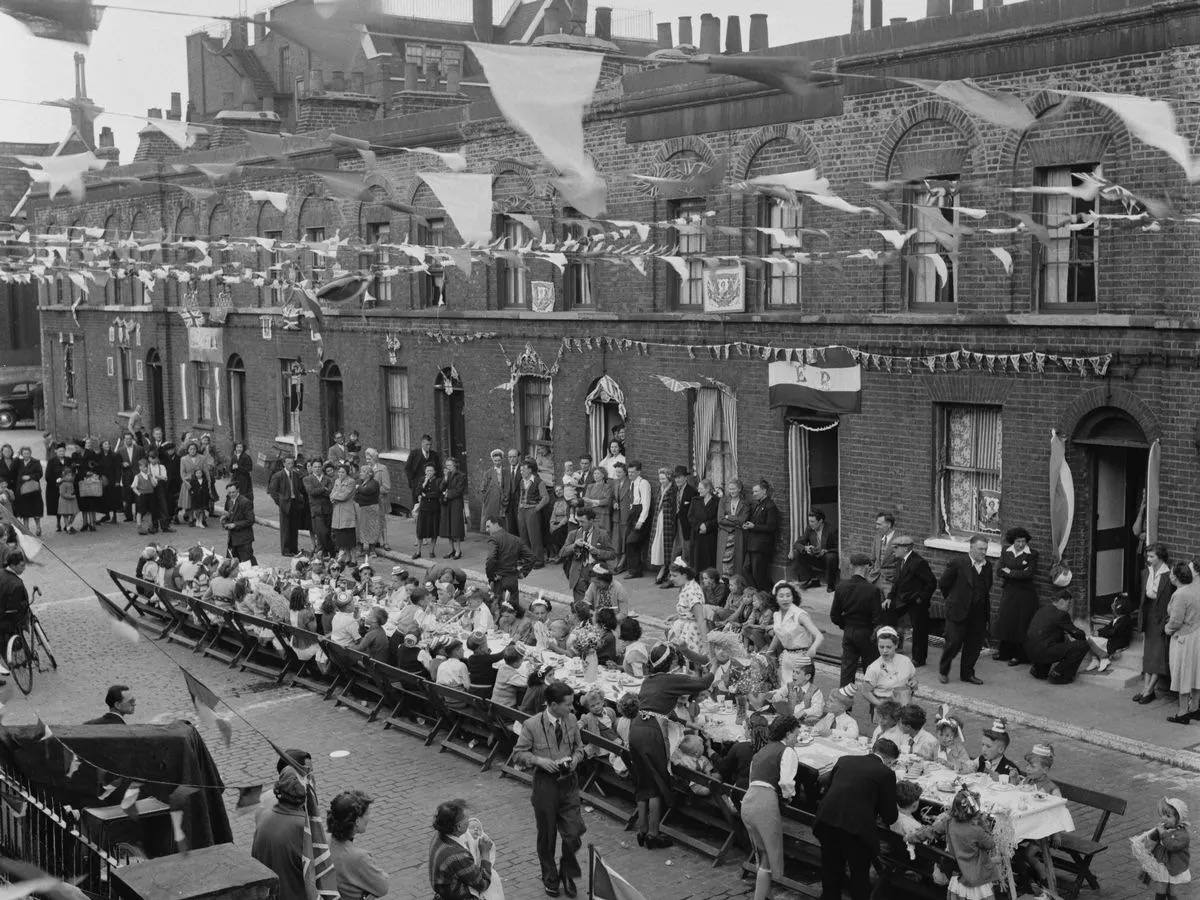 A 1953 Coronation Street Party in Bethnal Green, London East end Through the Eyes of its People