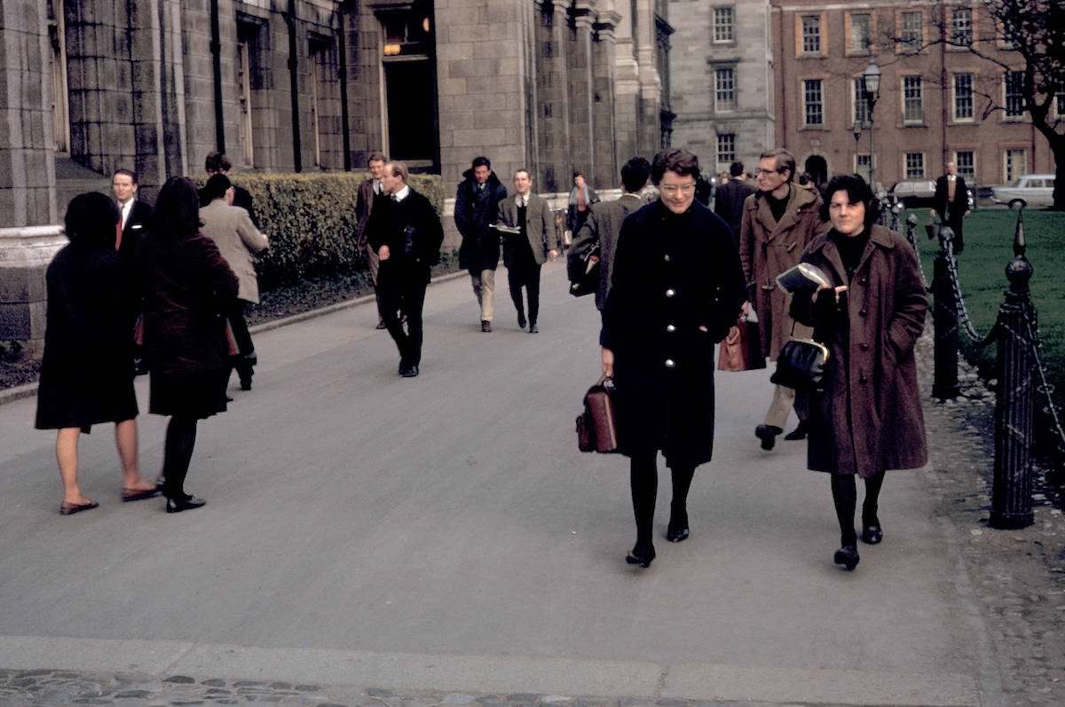 Street scene near Trinity College