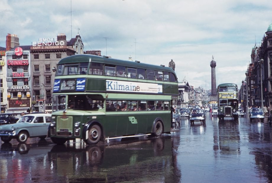 Burgh Quay after a shower