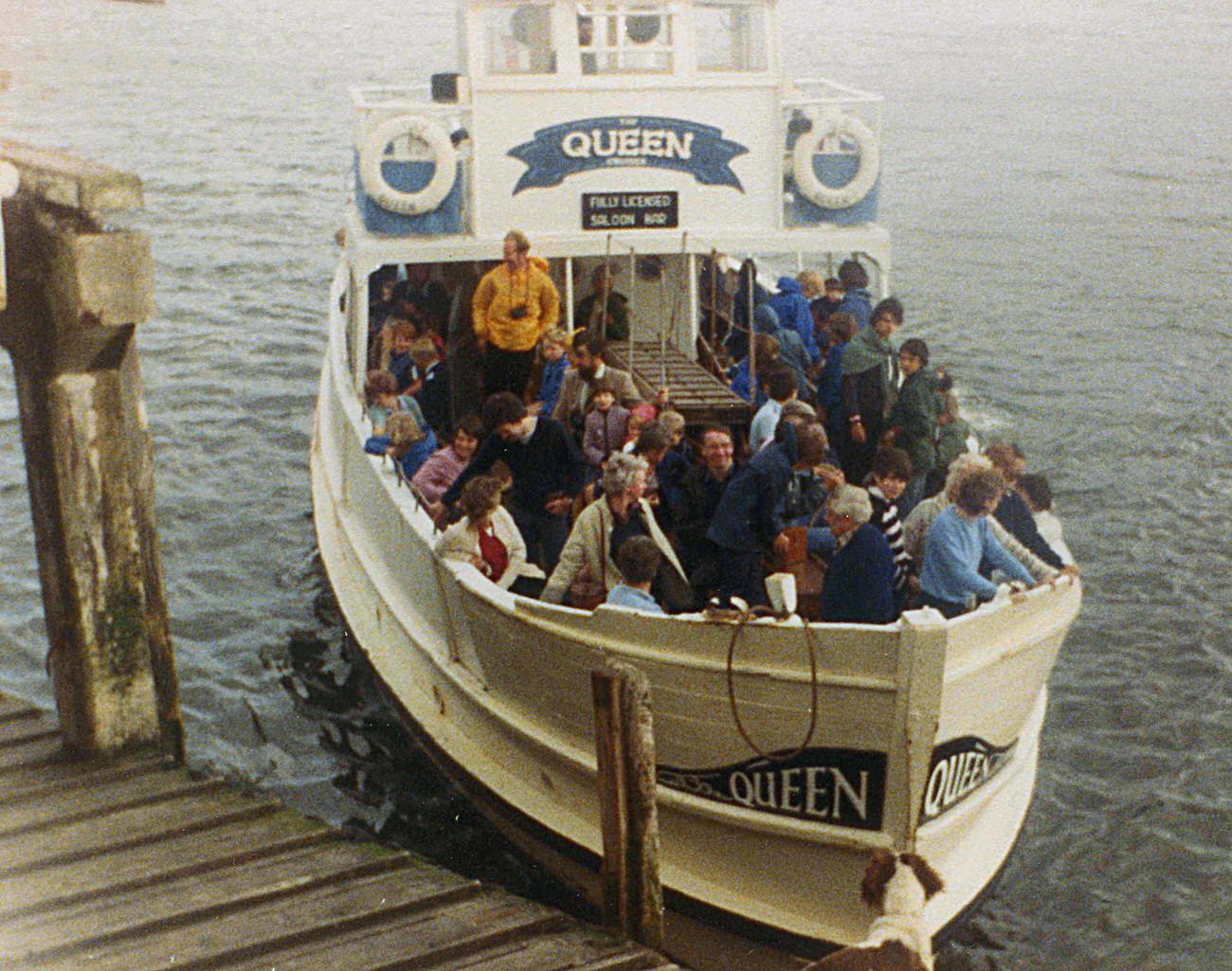 MV ‘Tay Queen’ at Broughty Ferry, 1982