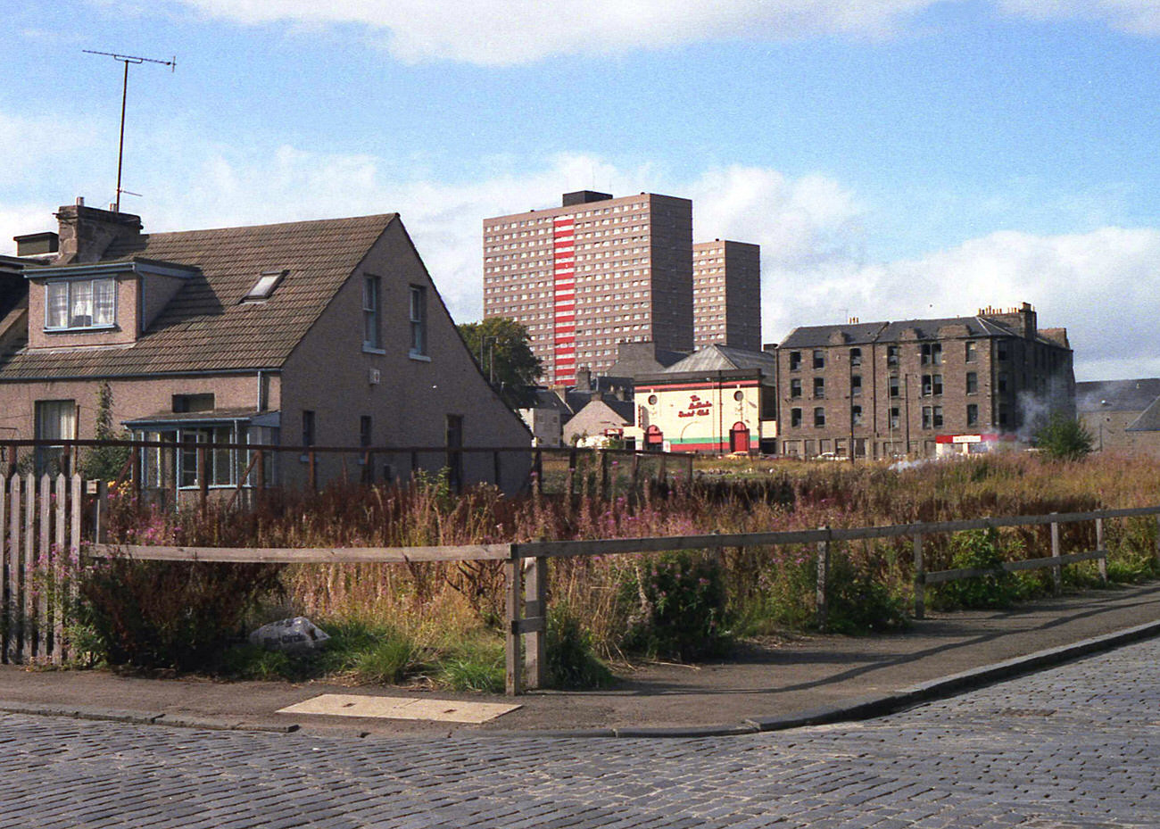 Hilltown urban landscape, 1984