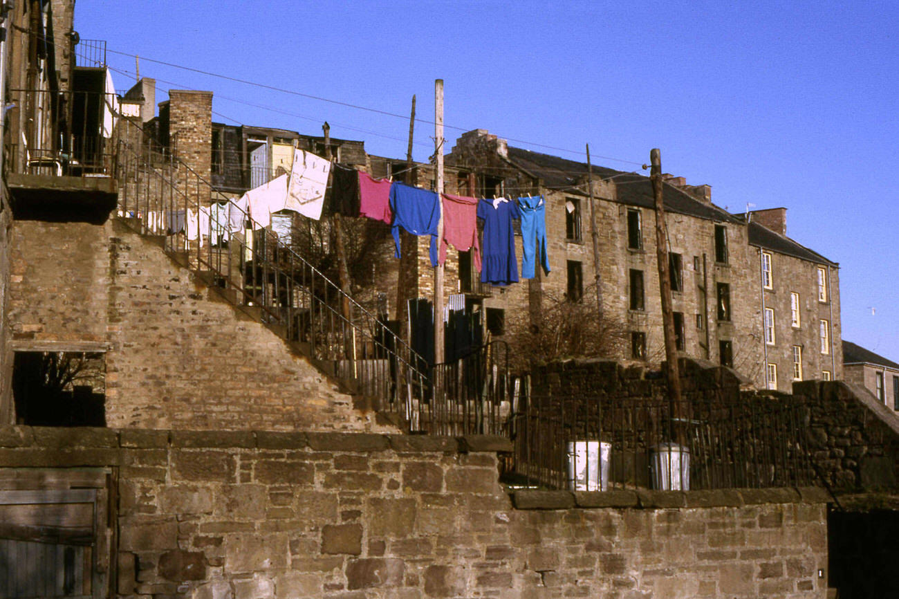 Blyth Street and Fleuchar Street, 1985